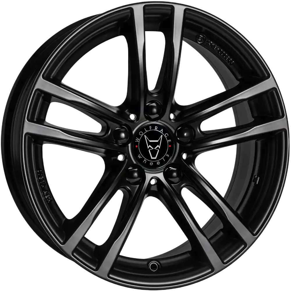 8.5x18 Wolfrace Eurosport TUV X10 Racing Black