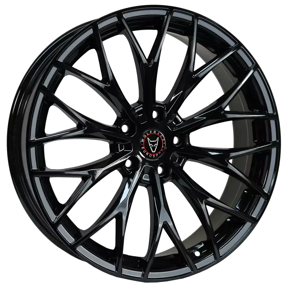 8x20 Wolfrace Eurosport Wolfsburg Gloss Black