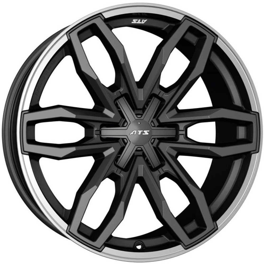 8.5x18 ATS Temperament Blizzard Grey Polished Alloy Wheels 