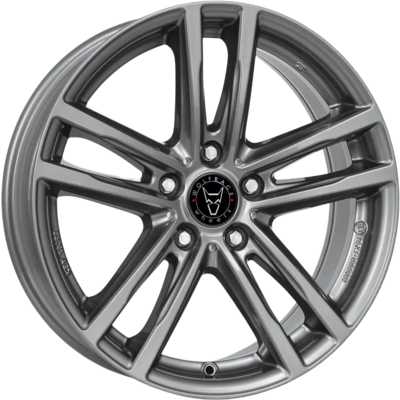 Wolfrace Eurosport TUV X10 Metal Grey Alloy Wheels