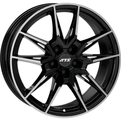 ATS Force Diamond Black Polished Alloy Wheels
