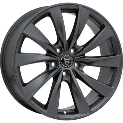 Wolfrace Eurosport TUV Lugano Dark Grey Alloy Wheels