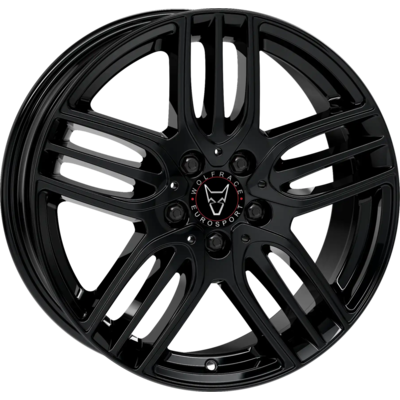 Wolfrace Eurosport TUV M14 Diamond Black Alloy Wheels