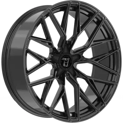 Wolfrace 71 Wolfsburg GTR Black Edition Racing  Black Alloy Wheels Image