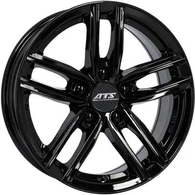 6x15 ATS Antares Diamond Black Alloy Wheels Image