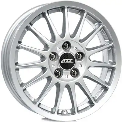6x15 ATS Streetrallye Polar Silver Alloy Wheels Image