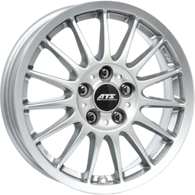 6.5x16 ATS Streetrallye Polar Silver Alloy Wheels