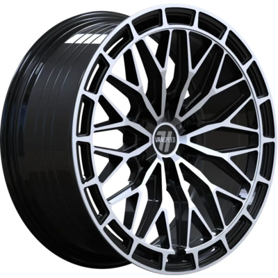 Wolfrace Vanspeed Havoc Gloss Raven Black Polished Alloy Wheels