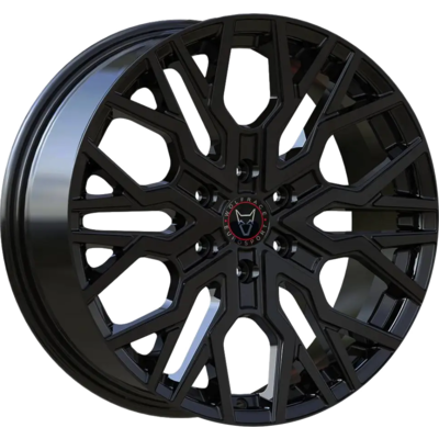 Wolfrace Eurosport Munich Super 6 Gloss Black Alloy Wheels