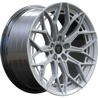 Wolfrace Vanspeed Maverick Royal Silver Alloy Wheels
