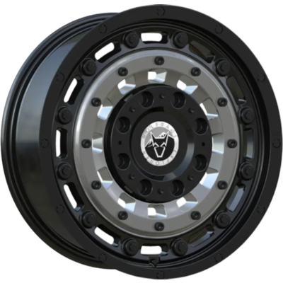 Wolfrace Explorer Overland 2 Matt Black Gunmetal Alloy Wheels