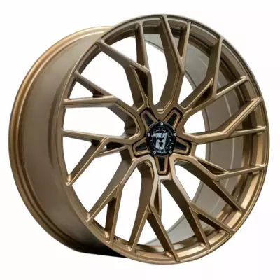 8.5x20 Wolfrace 71 Voodoo CUSTOM Racing Bronze Alloy Wheels Image