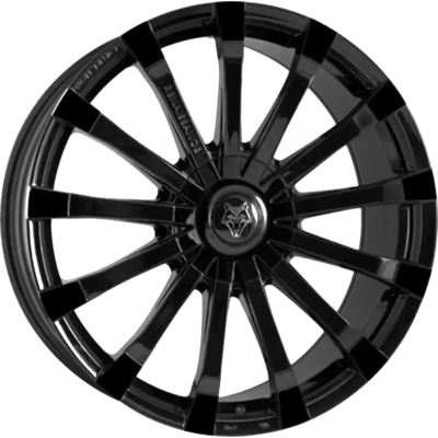 Wolfrace Eurosport Renaissance Gloss Black Alloy Wheels