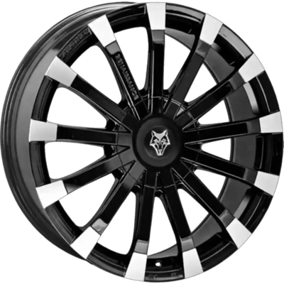 Wolfrace Eurosport Renaissance Gloss Black Polished Alloy Wheels