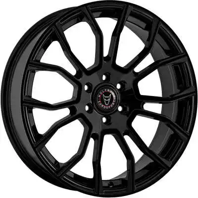 8.5x18 Wolfrace Eurosport Evoke X Gloss Black Alloy Wheels Image