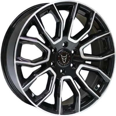 Wolfrace Eurosport Evoke X Gloss Black Polished Alloy Wheels