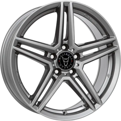 Wolfrace Eurosport TUV M10 Metal Grey Alloy Wheels