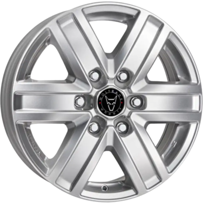 Wolfrace Eurosport TUV Transporter Polar Silver Alloy Wheels