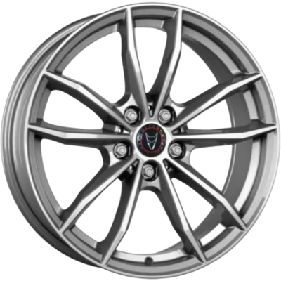 Wolfrace Eurosport TUV X12 Metal Grey Alloy Wheels