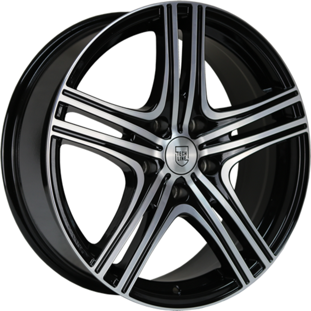 8x18 Wolfhart W810 Gloss Black Polished Alloy Wheels Volkswagen T6
